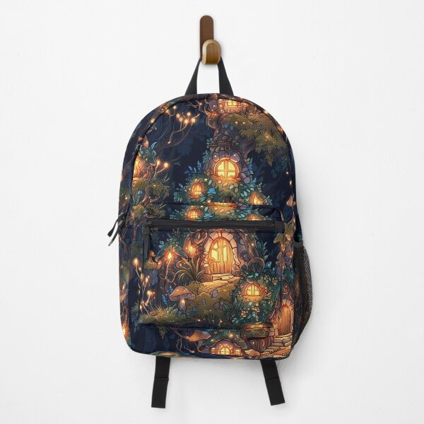 Item preview, Cozy fantasy cottage,  mystical forest designed and sold by CoolPixels.