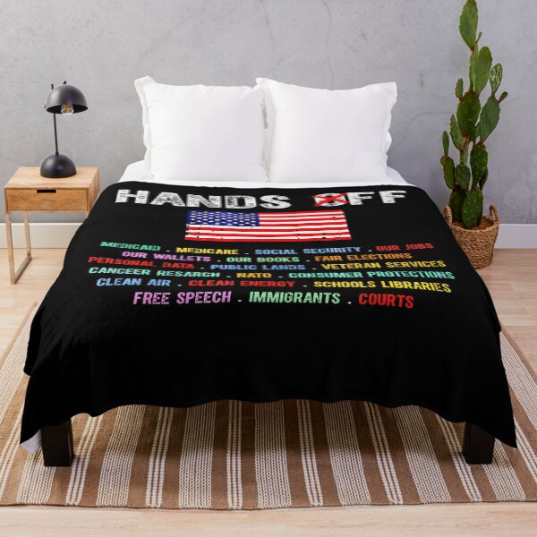 Item preview, Retro Hands Off Protest Social Security And Medicare Protest designed and sold by lidanmasi.