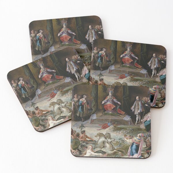 Item preview, The Court of King Constantine, Frans Francken the Younger designed and sold by Vintage Designs +.