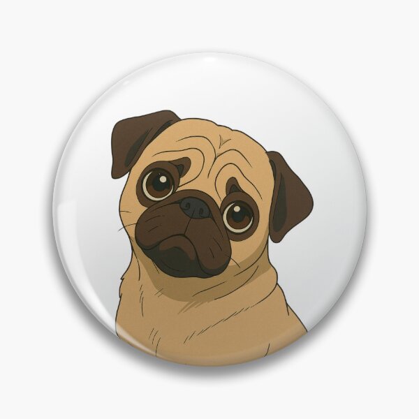 Item preview, Ghibli style pug designed and sold by Renartdesign.