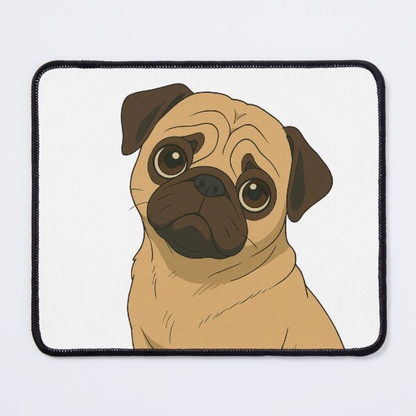 Item preview, Ghibli style pug designed and sold by Renartdesign.