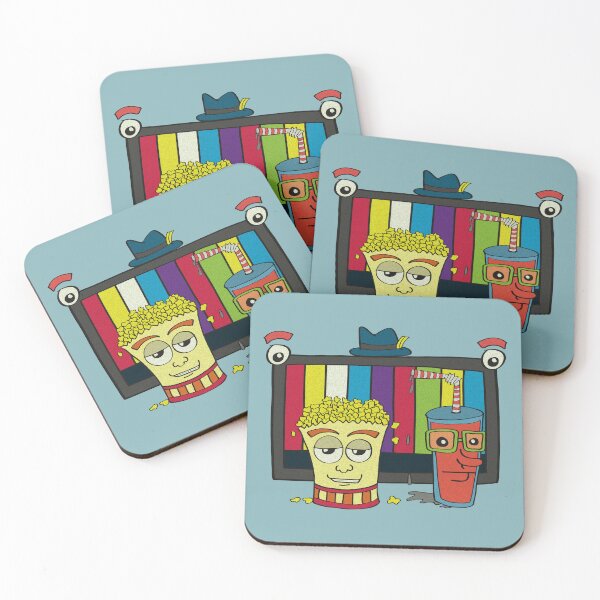 Item preview, Movie Time | Fun Retro Popcorn & TV Design designed and sold by Katherine Ann.