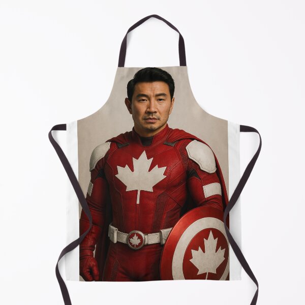 Item preview, Captain Canada Superhero in Maple Leaf Armor designed and sold by Places On Earth.