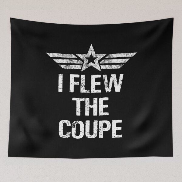 Item preview, I Flew the Coupe Vintage Airplane Pilot  designed and sold by CreativeStrike.