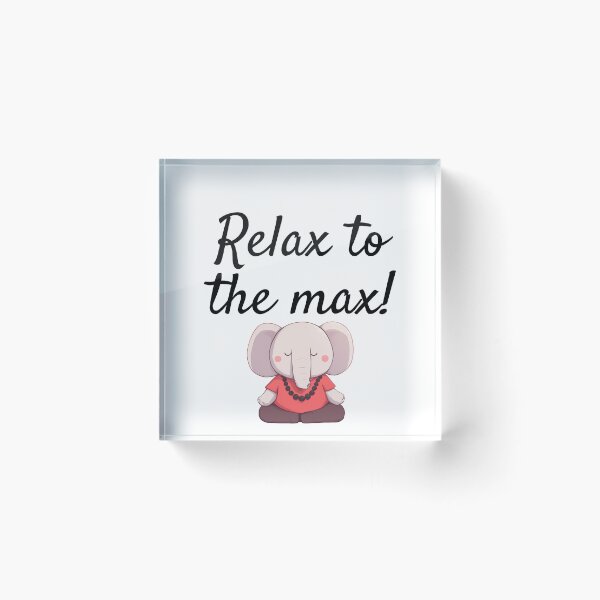 Item preview, Ajahn Brahm: Relax to the max designed and sold by KindfulQuotes.