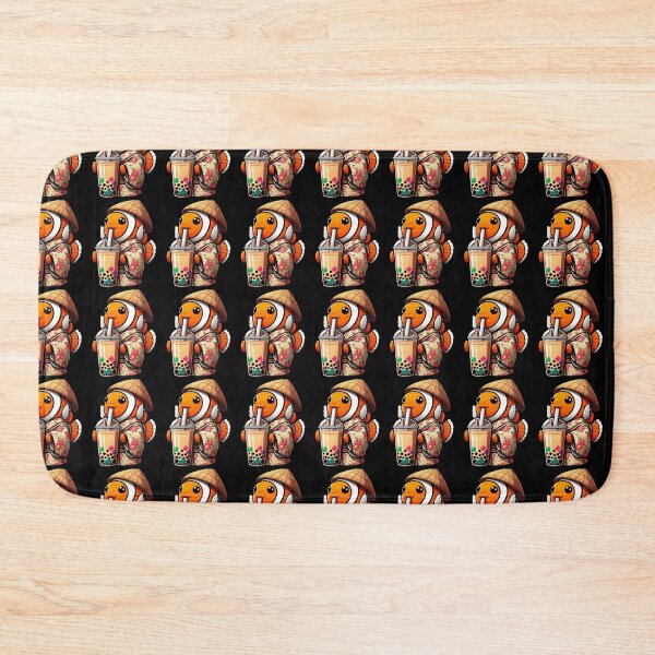 Item preview, Clownfish Bubble Boba Tea Anime Cute Kawaii designed and sold by Artistoos.