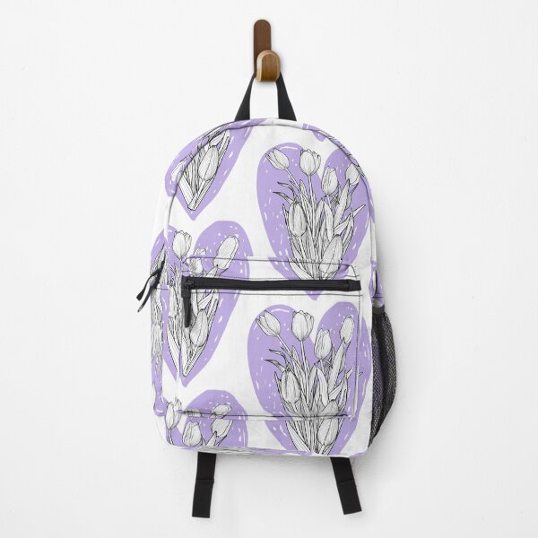Item preview, Lila Tulips Heart designed and sold by _MuzaInspires_.