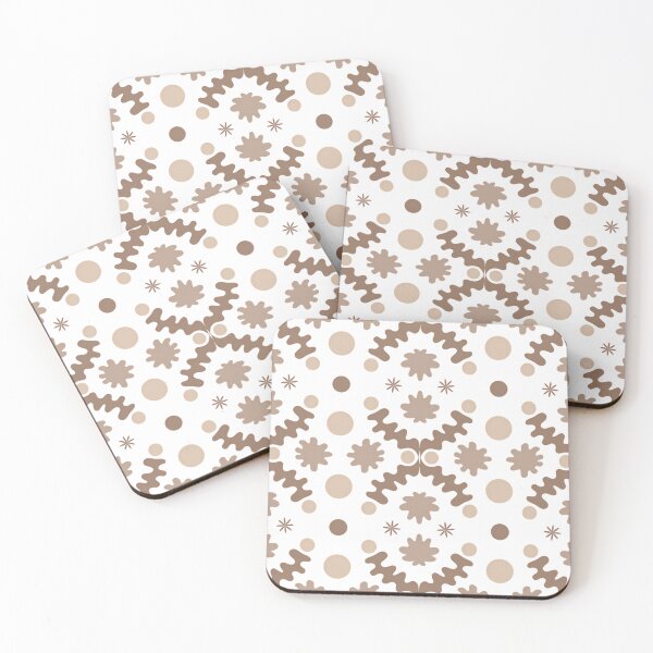 Item preview, Matisse Inspired Neutral Mid Century Pattern, 1900s Mod Aesthetic designed and sold by Clara Fruggeri.