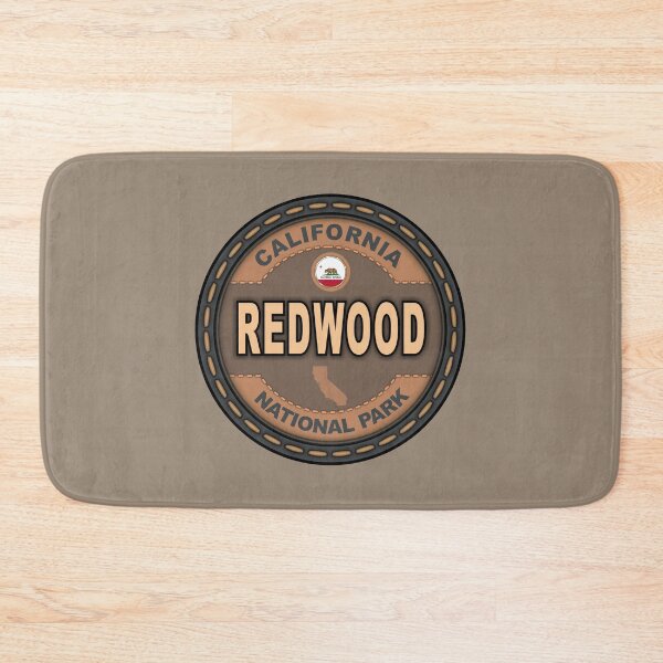 Item preview, Redwood National Park California stitching effect designed and sold by studioss76.