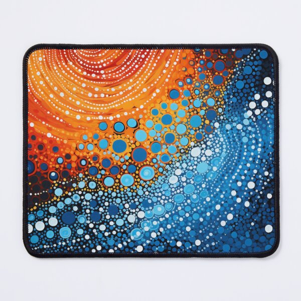 Item preview, Aboriginal Inspired Dot Art - Opposition Of Elements designed and sold by GrinGalore.