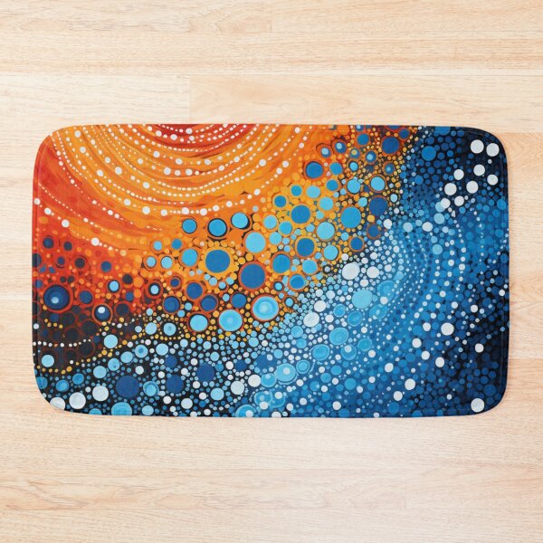 Item preview, Aboriginal Inspired Dot Art - Opposition Of Elements designed and sold by GrinGalore.
