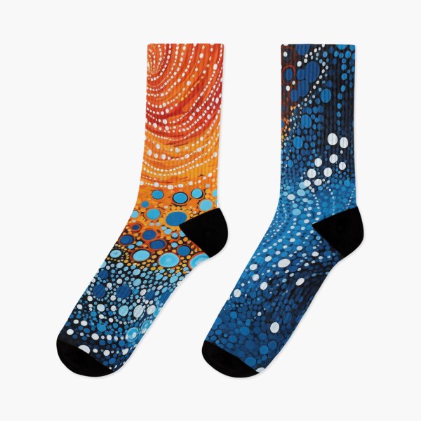 Item preview, Aboriginal Inspired Dot Art - Opposition Of Elements designed and sold by GrinGalore.