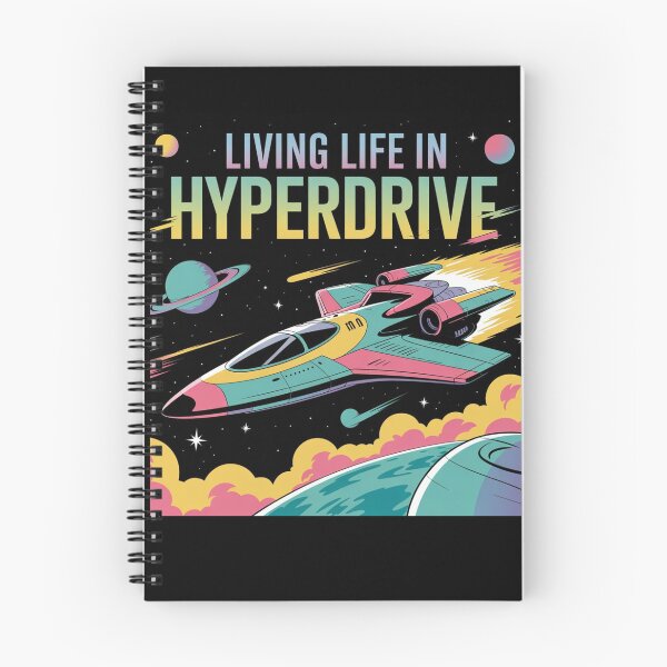 Item preview, ADHD: Living Life in Hyperdrive designed and sold by Smileyt-shirt.