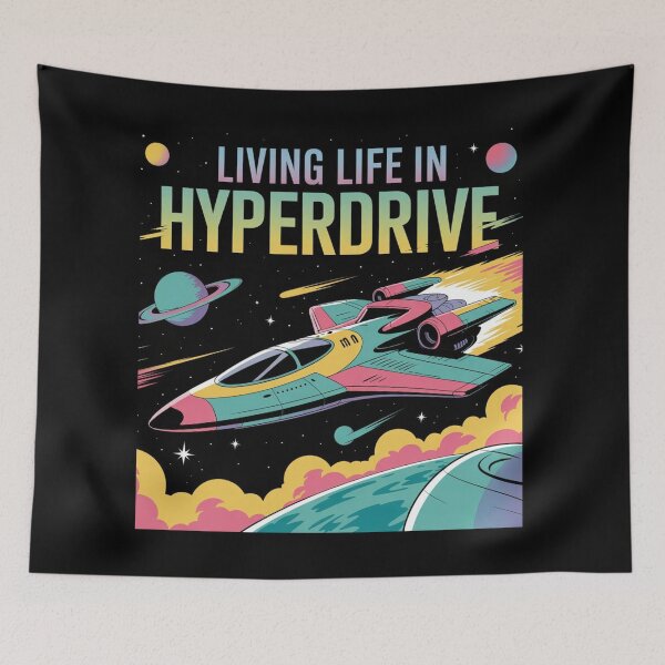 Item preview, ADHD: Living Life in Hyperdrive designed and sold by Smileyt-shirt.
