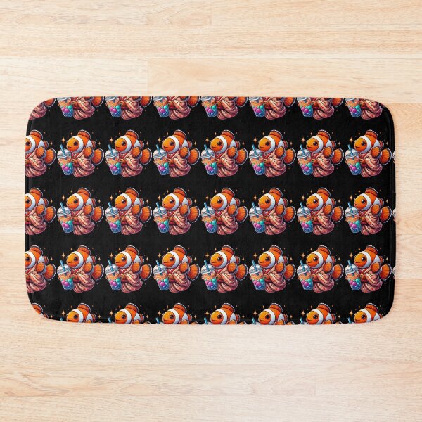 Item preview, Clownfish Bubble Boba Tea Anime Cute Kawaii designed and sold by Artistoos.