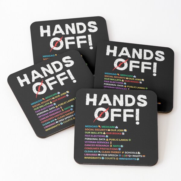 Item preview, Vintage Hands Off Protest Social Security And Medicare Protest designed and sold by lidanmasi.