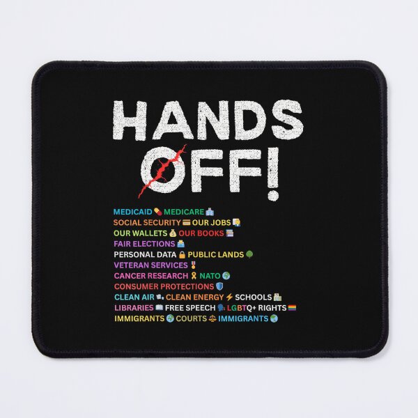Item preview, Vintage Hands Off Protest Social Security And Medicare Protest designed and sold by lidanmasi.
