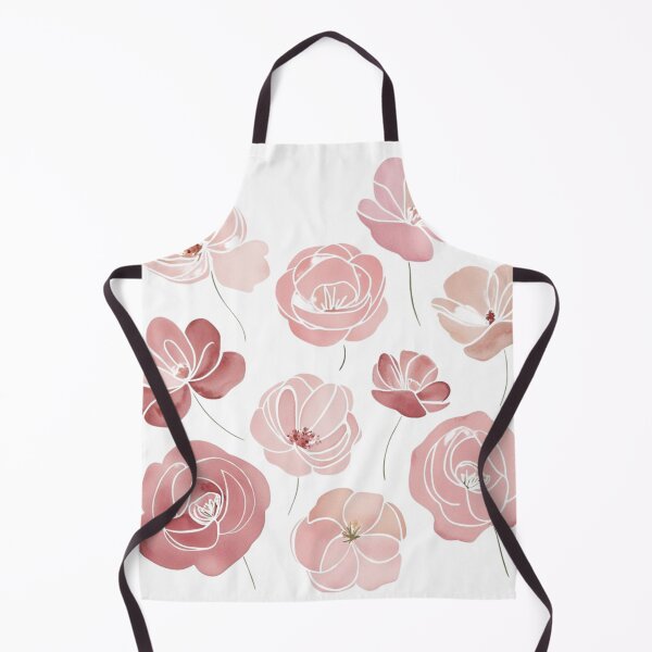 Item preview, "Blush Pink and Dusty Rose Floral Watercolor Set" designed and sold by STmez Design.