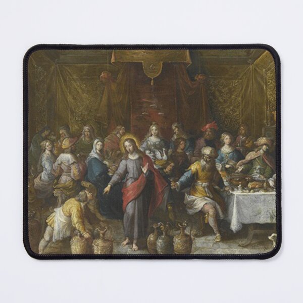 Item preview, the Marriage feast at Cana - Frans Francken the younger designed and sold by Vintage Designs +.
