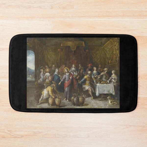 Item preview,  the Marriage feast at Cana - Frans  Francken the younger designed and sold by Vintage Designs +.