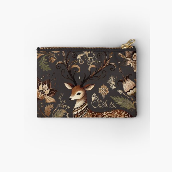 Item preview, Pichwai-Inspired Deer Elegance designed and sold by Dream Bloom Gallery.
