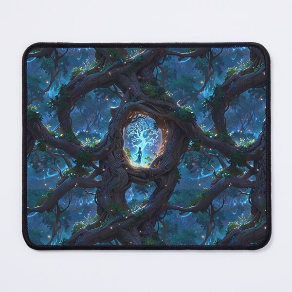 Item preview, Ancient tree, glowing blue energy designed and sold by CoolPixels.