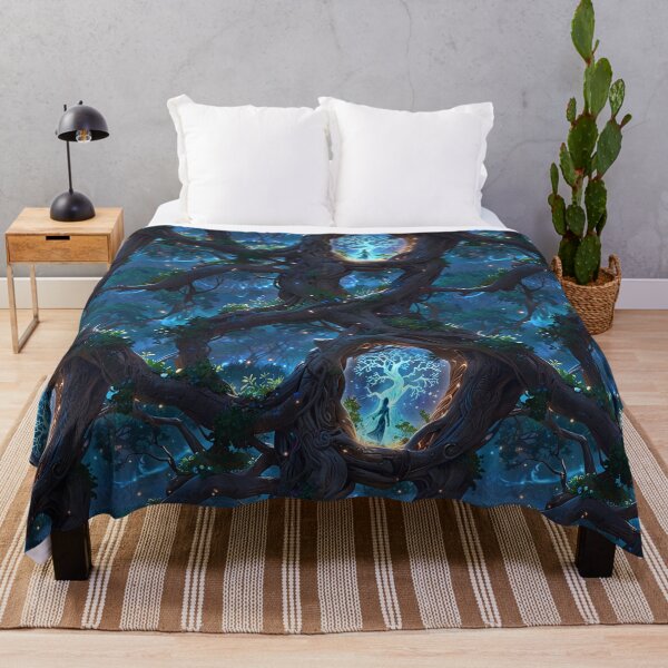 Item preview, Ancient tree, glowing blue energy designed and sold by CoolPixels.