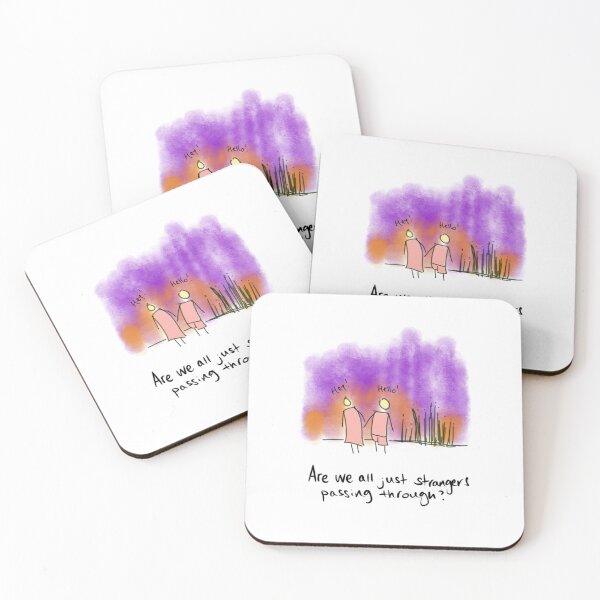 Item preview, Just Strangers Passing Through designed and sold by hasofa.