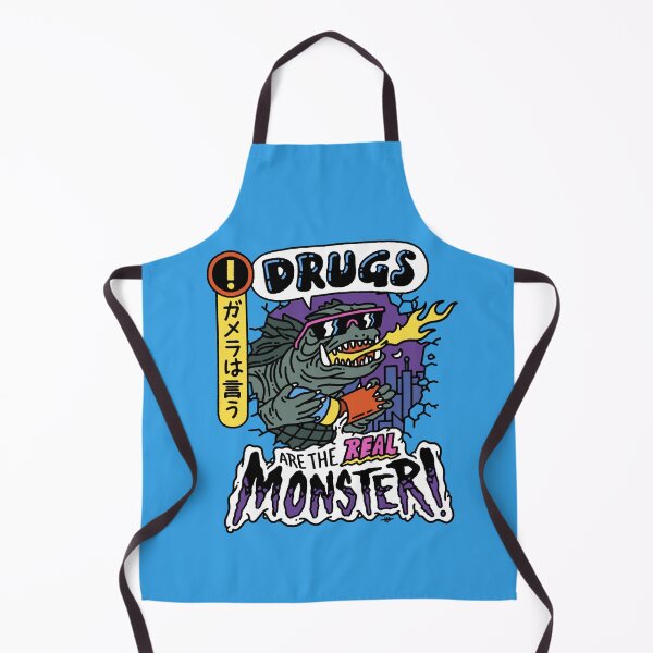 Item preview, Gamera Says Drugs Are the Real Monster designed and sold by thmadethis.