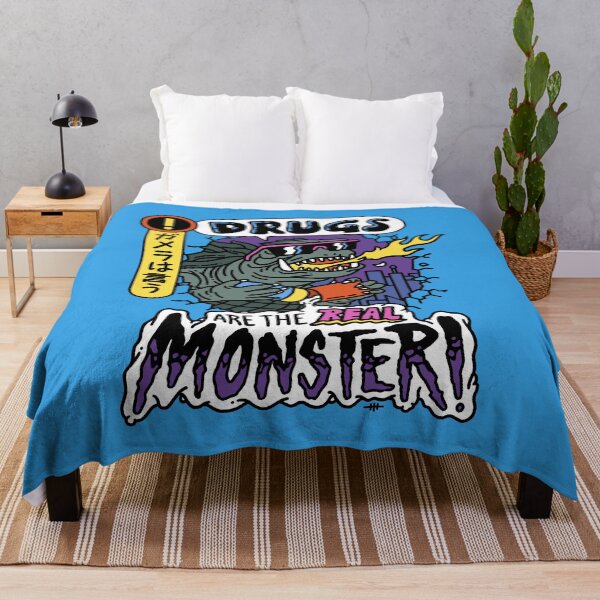 Item preview, Gamera Says Drugs Are the Real Monster designed and sold by thmadethis.