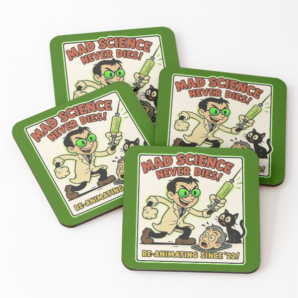 Item preview, Herbert West - Re-Animator. "Mad Science Never Dies!" designed and sold by Hiraeth Atelier.