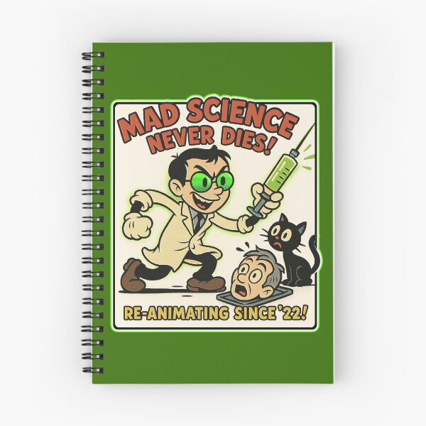 Artikelvorschau, Herbert West – Re-Animator. „Verrückte Wissenschaft stirbt nie!“ entworfen und verkauft von Hiraeth Atelier.