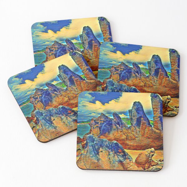Item preview, Granite rocks on a tropical Seychelles beach designed and sold by Eckart Mayer Photography.