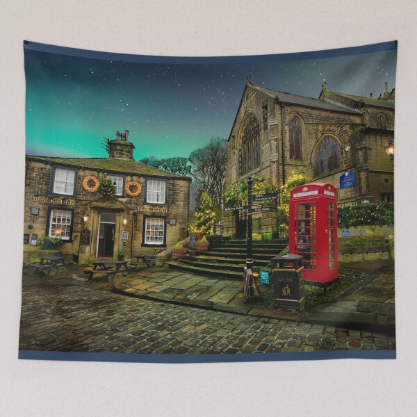 Item preview, Haworth Main Street Aurora Borealis designed and sold by Alisonchambers2.