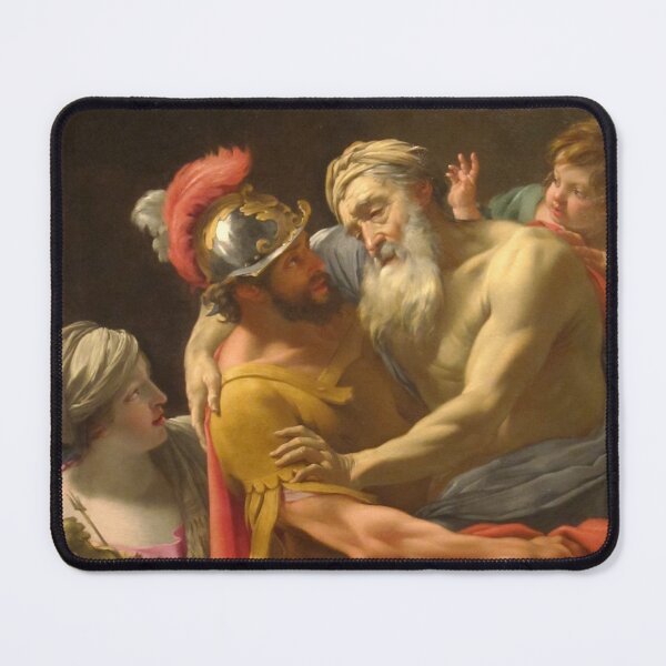 Item preview, Aeneas and his Father Fleeing Troy by Simon Vouet designed and sold by Vintage Designs +.