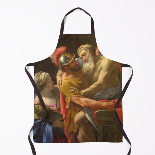 Item preview, Aeneas and his Father Fleeing Troy by Simon Vouet designed and sold by Vintage Designs +.