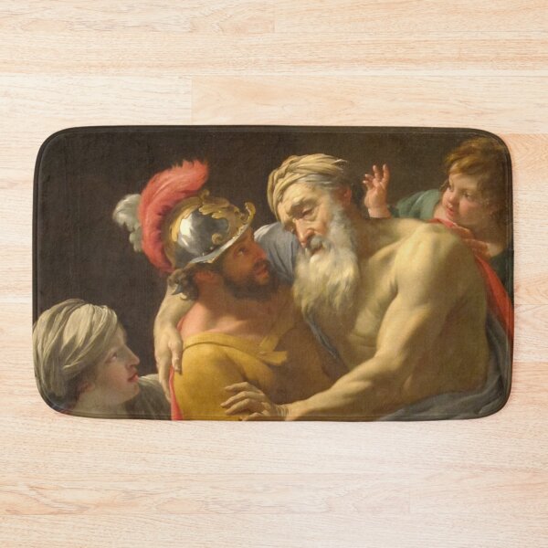 Item preview, Aeneas and his Father Fleeing Troy by Simon Vouet  designed and sold by Vintage Designs +.