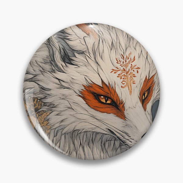 Item preview, Japanese Kitsune Art: Silver Whispers Spirit designed and sold by bapupa.