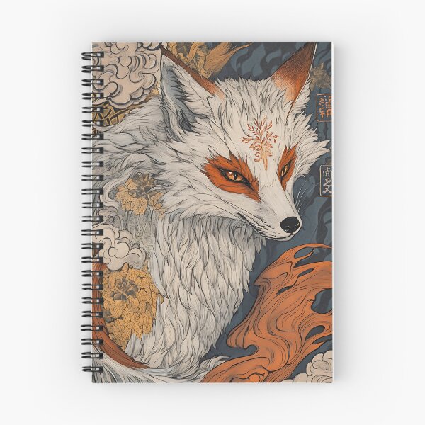 Item preview, Japanese Kitsune Art: Silver Whispers Spirit designed and sold by bapupa.
