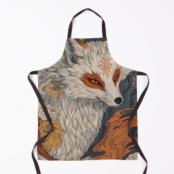 Item preview, Japanese Kitsune Art: Silver Whispers Spirit designed and sold by bapupa.
