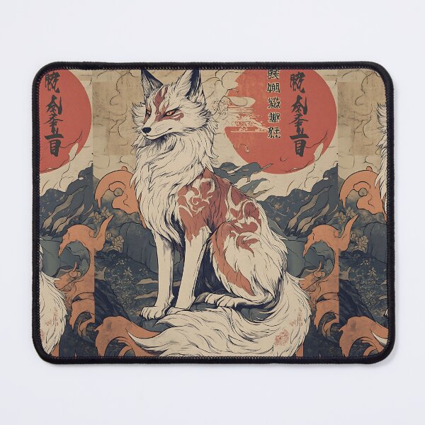 Item preview, Japanese Kitsune Art: Starlight Trickster Fox designed and sold by bapupa.