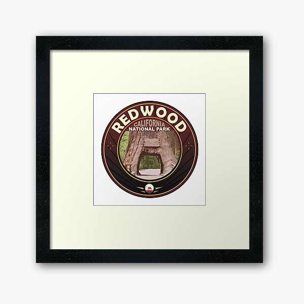 Item preview, Redwood National Park California emblem designed and sold by studioss76.