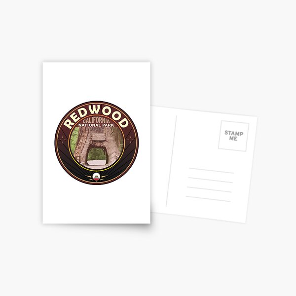 Item preview, Redwood National Park California emblem designed and sold by studioss76.