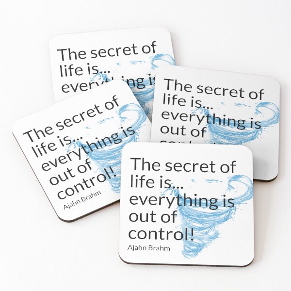 Item preview, Ajahn Brahm: Out of Control designed and sold by KindfulQuotes.