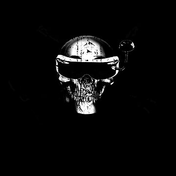Artwork thumbnail, FPV Drone Quadcopter Skull Frame by Spooner427