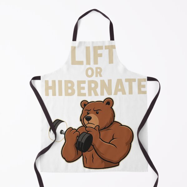 Item preview, Lift or Hibernate – Funny Gym Bear T-Shirt, Fitness vs Sleep, Workout Motivation Tee designed and sold by GangBears.