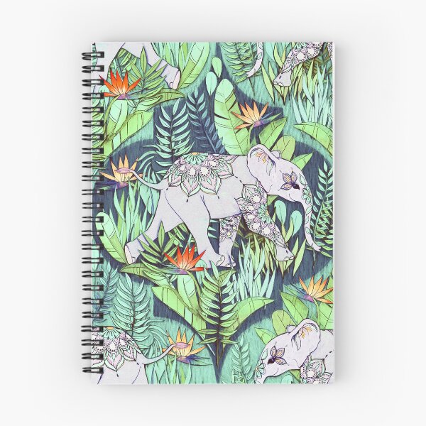 Item preview, Little Elephant on a Jungle Adventure – faded vintage version designed and sold by micklyn.