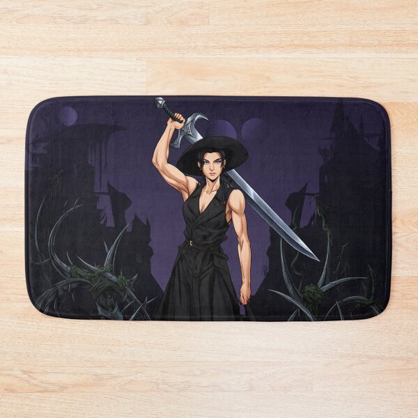 Item preview, Vampire Hunter anime manga woman cool Dracula hunter female warrior art designed and sold by Vintage Designs +.