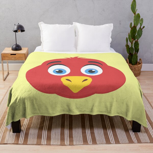 Item preview, Beak-a-Boo! – Comical Red Bird designed and sold by TiggsnPigsArt.