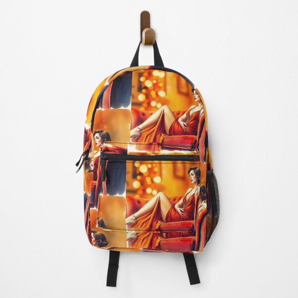Item preview, A Beautiful 40s Art Deco Style portrait of a blonde pretty starlet girl designed and sold by Vintage Designs +.